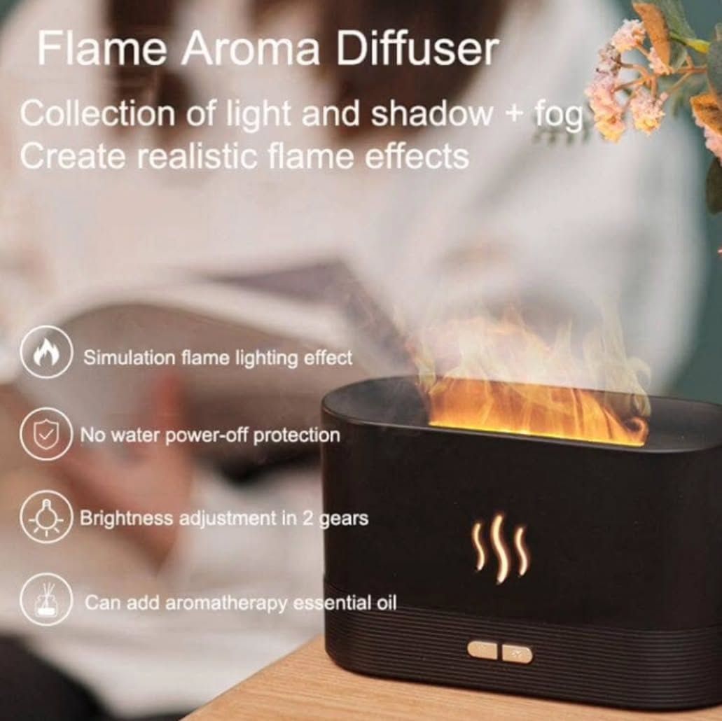 Flame Air Humidifier Diffuser