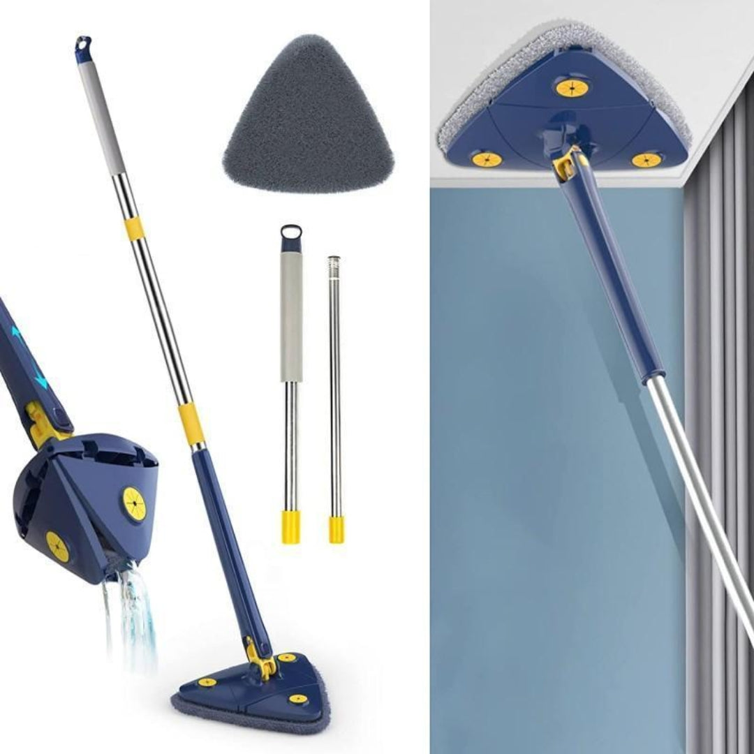 Microfiber Spray Mop with Triangular Head – Floor Cleaning Mop