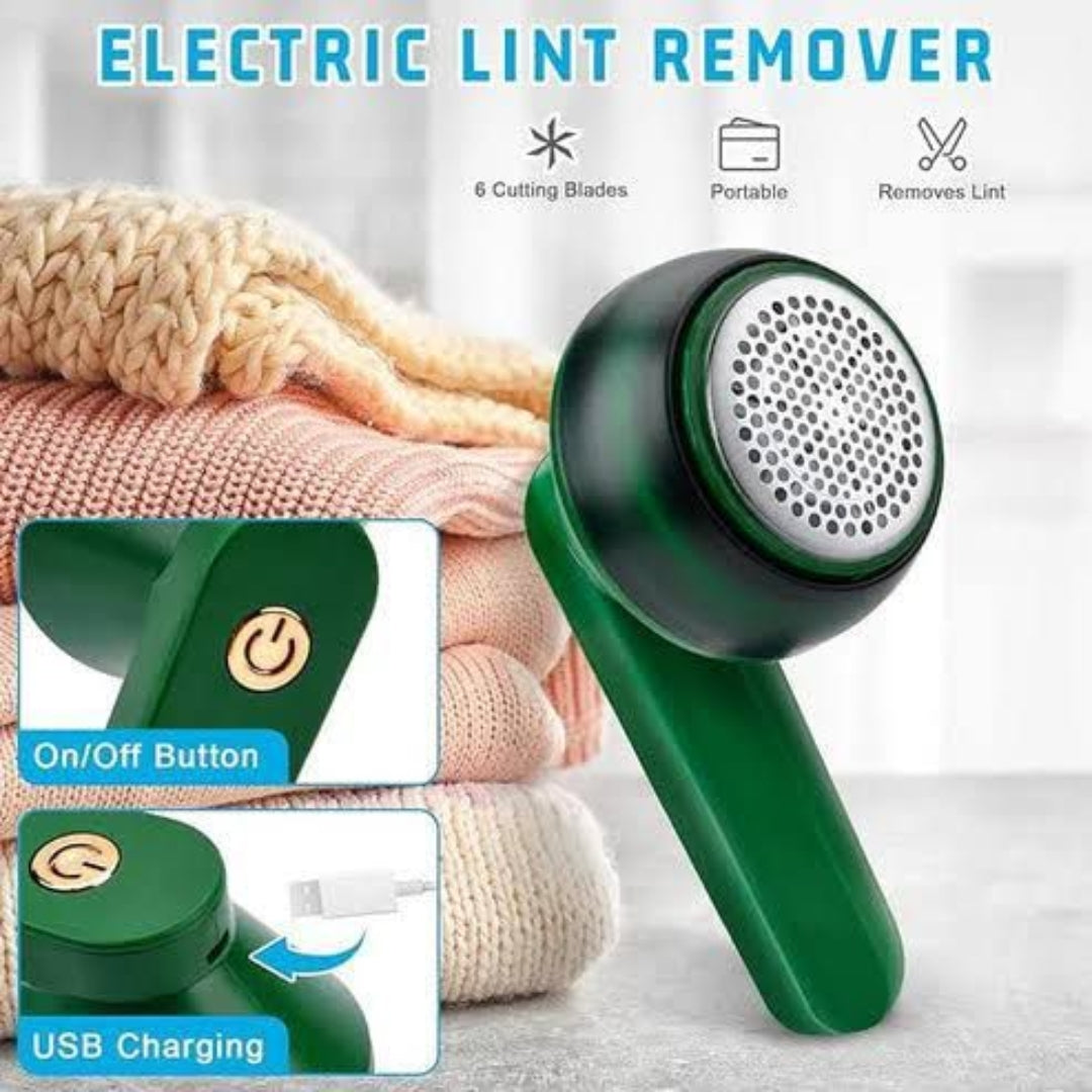 Green Lint Remover for Clothes & Carpets