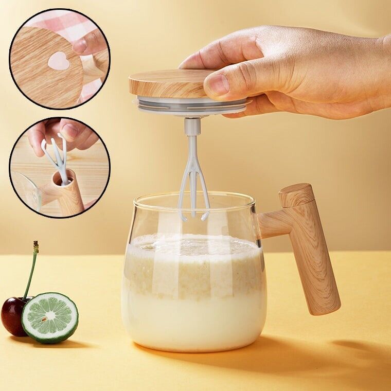 Self-Stirring Coffee Mug Battery Operated