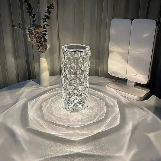 Crystal Diamond Touch Lamp