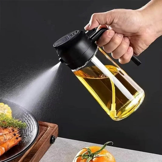 2 IN 1 oil Spray Bottle