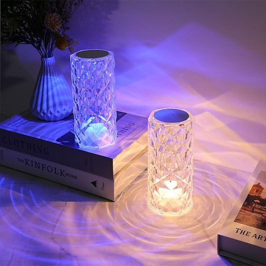 Crystal Diamond Touch Lamp