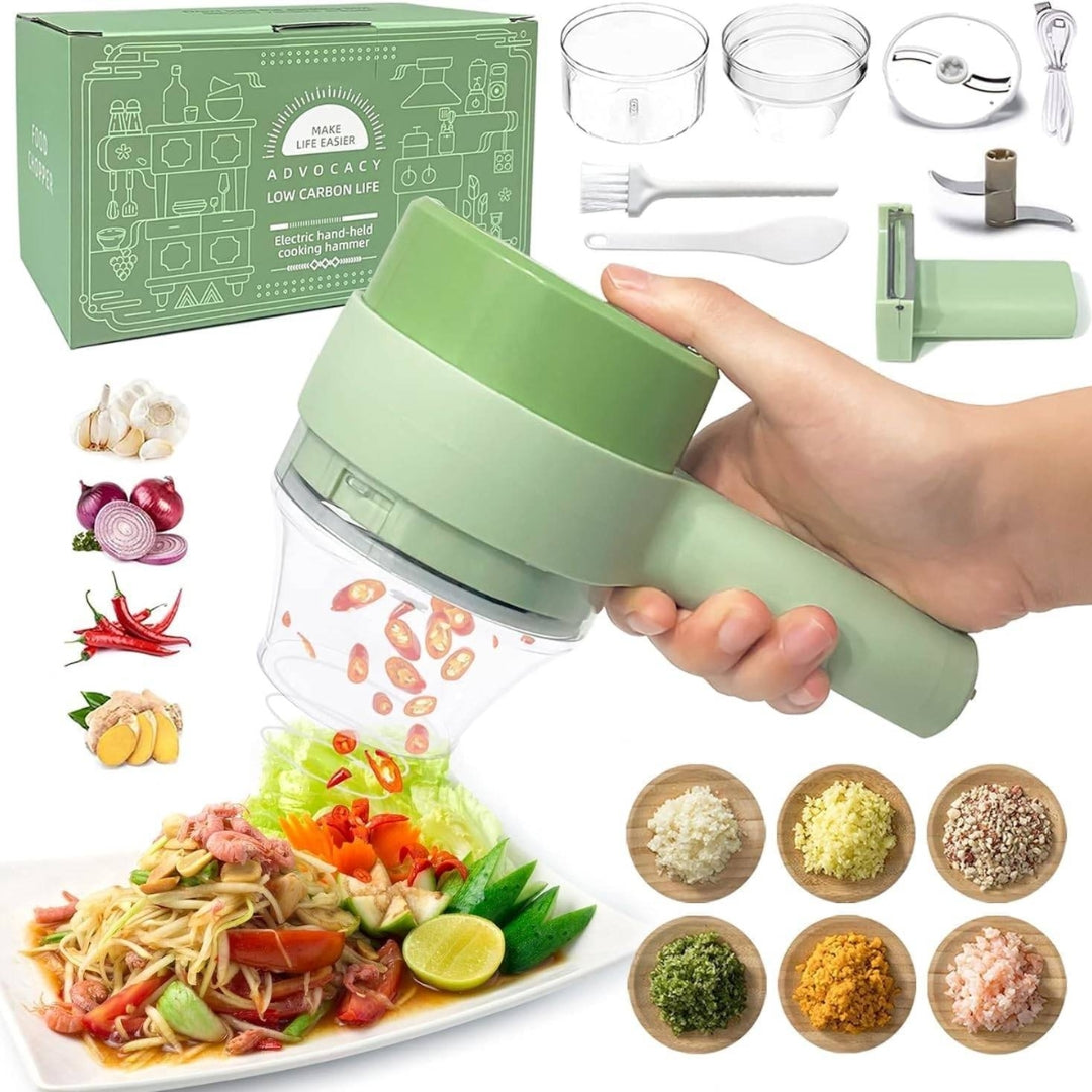 Portable Handheld Electric Vegetable Cutter