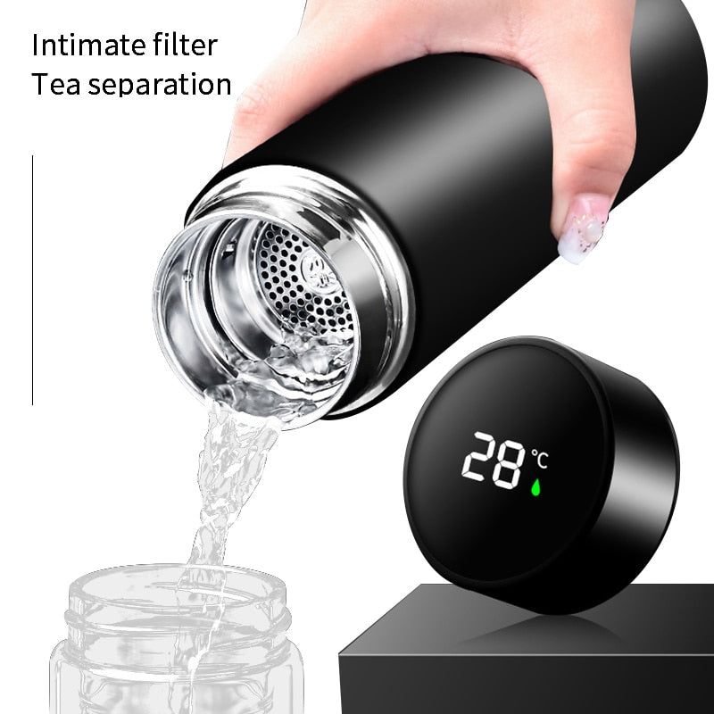 Digital Temperature Water Bottle